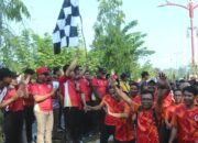 Antusias Masyarakat Ikuti Jalan Sehat Sambut Hari Jadi ke-22 Kabupaten Murung Raya