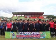 Turnamen Sepak Bola Liga Pelajar di Stadion Resmi Dimulai