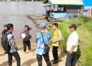 Pj Bupati Mura Tinjau Lokasi Rencana Pembangunan Jembantan Penyeberangan Sungai Barito