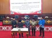 DPRD Mura Rapat Parpurna Umumkan Hasil Penetapan Paslon Bupati dan Wabup Murung Raya
