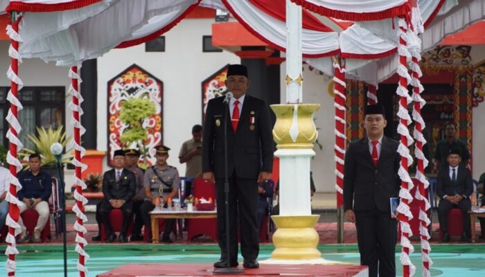 Upacara Peringatan Hari OTDA dan HKB di Murung Raya, Begini Kata Wabup Mura Rahmanto
