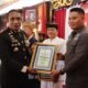 Peringatan HUT Bhayangkara Ke-79 PWI Mura Terima Penghargaan Dari Kapolres