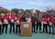 Kehadiran Bupati Heriyus Sukseskan Pertandingan Voli HUT RI di Laung Tuhup