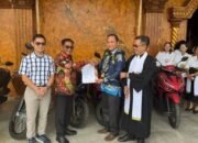 Pemerintah Murung Raya Dukung Pelayanan Kerohanian dengan Sepeda Motor Operasional