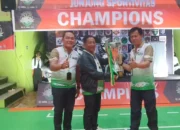 Mura Hebat Season I Dibuka, Bupati Heriyus Janjikan Renovasi GOR dan Hadiah Sepeda Motor