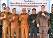 Rumiadi Menghadiri Kegiatan Penilaian Desa Bahitom Sebagai Desa Percobaan Anti Korupsi