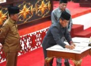 Rapat Paripurna Ke-9 , Raperda APBD 2026 Resmi Disetujui DPRD Murung Raya