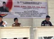 Anggota DPRD Mura Bebie Tinjau Aspirasi Pengecoran Jalan Poros Desa Liang Nyaling