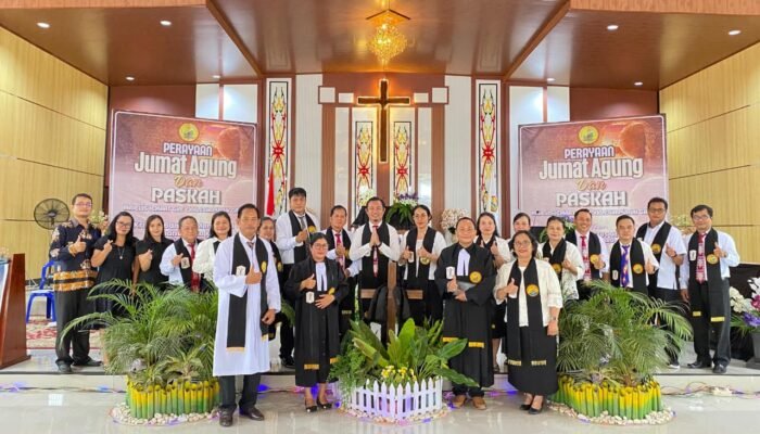 Pimpinan DPRD Mura Apresiasi Kekhidmatan Ibadah Jumat Agung di Purca