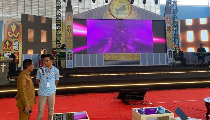 Dukungan Penuh Pemkab Mura, GOR TMTL Siap Sambut Pembukaan Sinode Umum XXV GKE