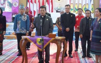Hadiri Penutupan Sinode GKE, Pemkab Mura Tekankan Pentingnya Kontribusi untuk Daerah